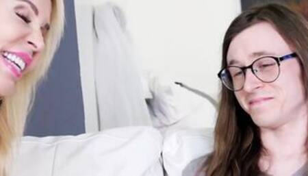 PORNSTARPLATINUM Blonde Alura Jenson Fucked By Young Dude