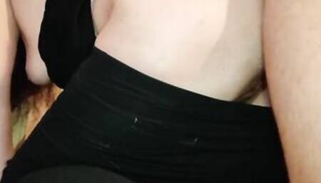 I Beg Him To Cum Into My Booty - Huge