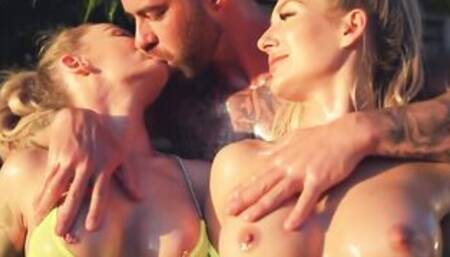 Skinny blondes screwed Primal Instincts RAW