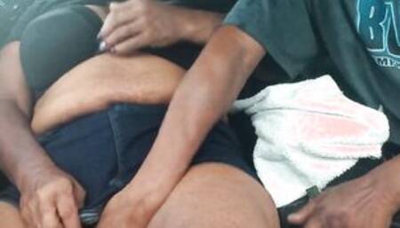 Dogging Wifey On A Rainy Day