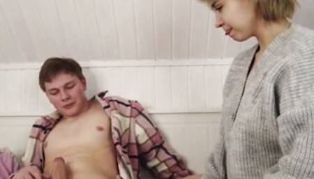 Lazy sex of 2 young students