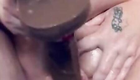 Cum with me daddy! Left my blinds open