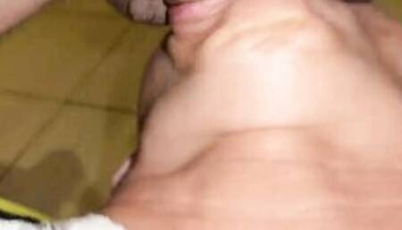 Blonde bitch Lily is nailed rough deep inside the throat