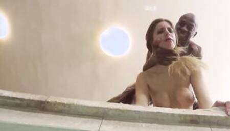 Her Limit - Stella Cox Huge Titted British Goddess Getting Double Penetrated By 2 Big Ebony Dicks