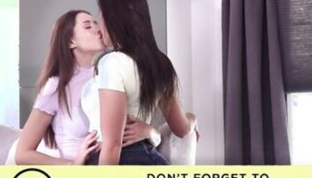 AGirlKnows - Sabrisse And Sybil Sensual Czech Dyke Insane Orgasms With Her Roommate