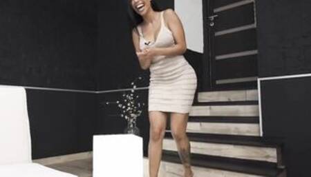 HERLIMIT - PAWG Hispanic Canela Skin Hard Interracial Anal Screwed And Squirting Orgasm Full Sex Tape