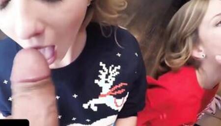 BFFS - 2 Adorable Girls Sydney Cole And Moriah Tyler Recieve Sexual Gifts Inside Boxes From Crazy Dudes