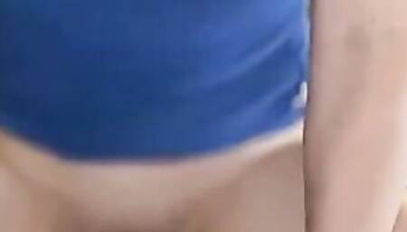 "Unedited"Hubby getting new tripod testing new angles for us end into cream pie sorry for a fewbloopers