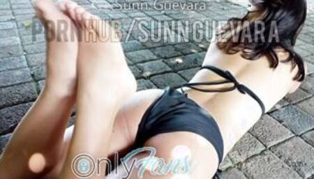 Bailando desnuda para sus Tiktok's Premiun - Sunn Guevara