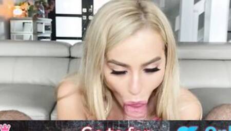 Big Titted Blonde 18 Yo with Huge Natural Jugs Blake Blossom Fucked J-Mac's Gigantic Penis