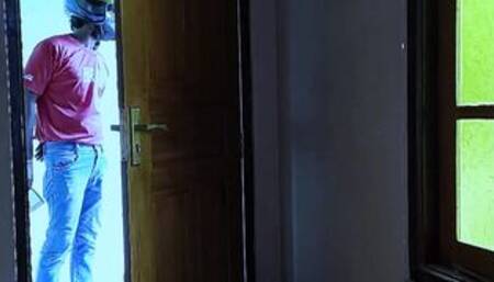 teenie week pregnant cougar Prank without bra with a delivery