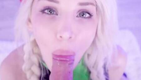 Cherry Crush Fellatio Cummed Compilation - Cosplay Suck and drink