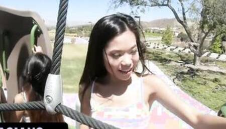 Little Asians - 2 Beauty Immature Brats Elle Voneva And