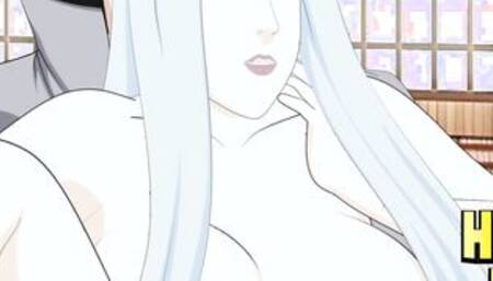 SASUKE FUCKS KAGUYA'S TWAT! (NARUTO CARTOON)