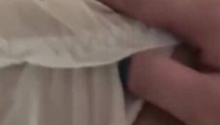 He Couldn't Control Himself So He Pulled My Lingerie to the Side and Nailed Me