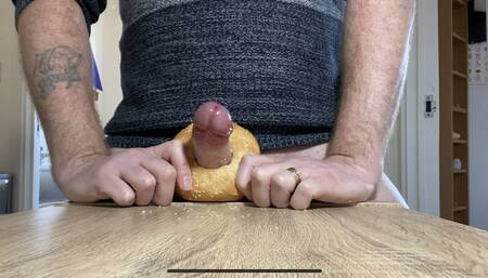 Daddy Cums In Bagel wish it was a tight ass!!