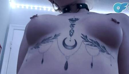 TATTED BABE RIDES DICK UNTIL YOU CUMMM