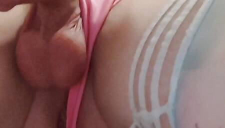 Sissy Cock in Pink Panties