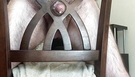 Toy Sleeve Lodged In Chair Perfect Fit