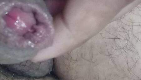Cock after masturbation
