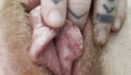 MILF Closeup Massaging My Clit To A Pulsating Orgasm