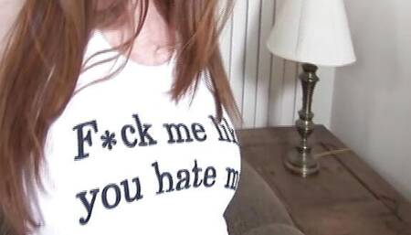 Super hot German teen loves eating a big load of cum