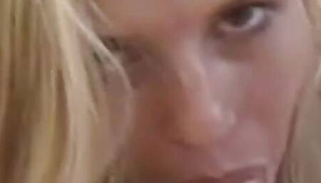 Sexy Cock Milker Melissa Strokes A Shaft With Her Bare Soles