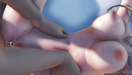 MMD r18 Prinz Eugen KanColle sexy Horny cum swallow 3d hentai