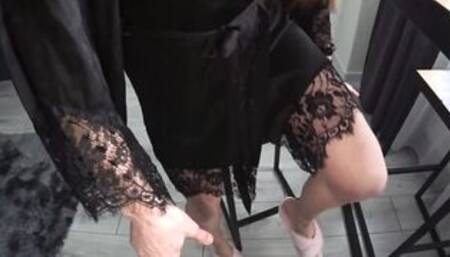 Betrayal. My Wifey Brings A Next Door To Her House While Her Hubby Is Not At Home