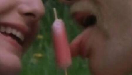 Pick them up and banged them