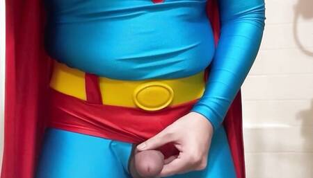 Superman is getting Cumshots