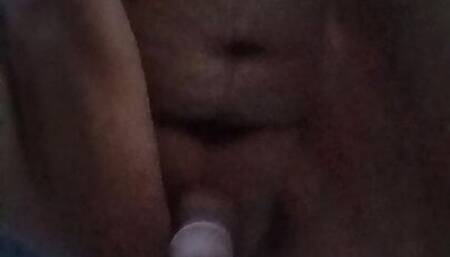Anal toying and masterbating