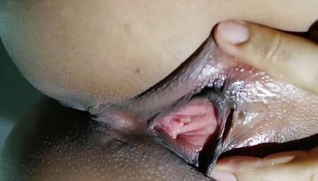 My pink pussy from below! User request!
