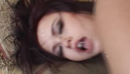 Curvy German punk girl loves getting cum in her tight asshole