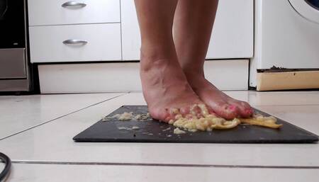 Banana's foot smashing\n
