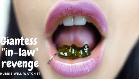 Giantess "in-law" revenge subtitled\n