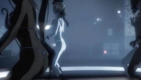 mmd r18 Observing the Tiger Murasame, Kashima and Prints kancolle gangbang 3d hentai