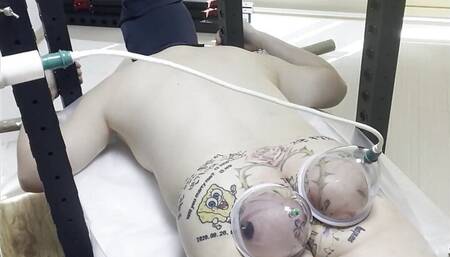 Pumping tattoo slave ass, korean femdom 003