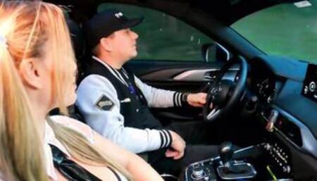 Kourtney Love fucking inside a vehicle through the streets of Medellin Colombia