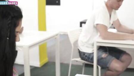 The teacher banged me because I was naughty : Sugarbabestv