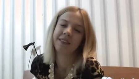 beauty date loves gets cum over herself