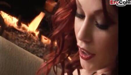 British dark haired cougar get anal hardcore