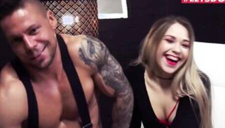 HER LIMIT - Gigantic Booty Selvaggia Hard Double Penetration with two Gigantic Cocks Full Tape