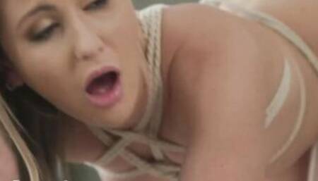 New Sensations - Petite Tiny Tit Paige Owens BDSM Tied Up Getting