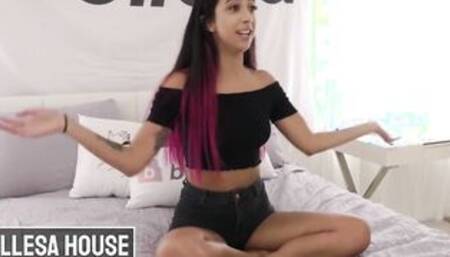 goddess Kiarra Kai Getting Her Vagina Filled With Cum By