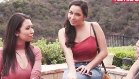 #LETSDOEIT - (Karlee Grey, Ember Snow & Melissa Moore) SEXSUAL BABES ARE