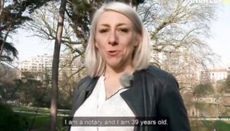 LACOCHONNE - FRENCH MATURE WITH BIG MELONS JULIE HOLLY ROUGH DOUBLE PENETRATION 3 WAY