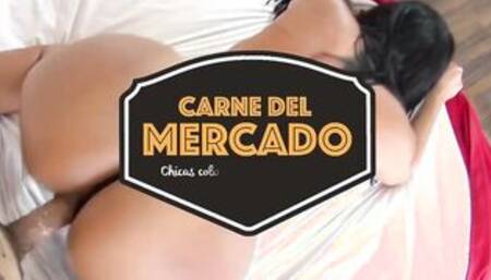 CarneDelMercado - Leidy Silva Takes Cock In Crazy Bombshell 3way