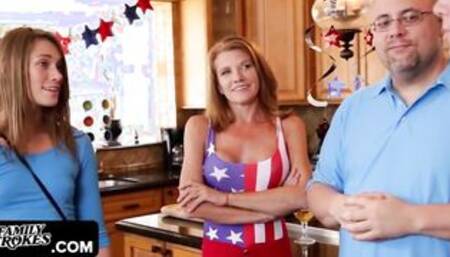 JULY 4th is Step FAMILY BANGED! DAY