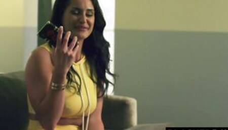 BLACKEDRAW Beauty Dark Hair fucks big big black dick for her cuckold
